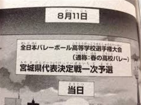 ハイキュー ネタバレ